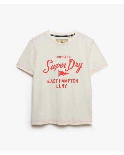Superdry White & Co Heritage Hamptons T-shirt