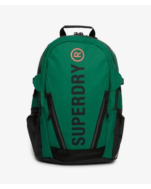 Superdry Green Tarp Rucksack