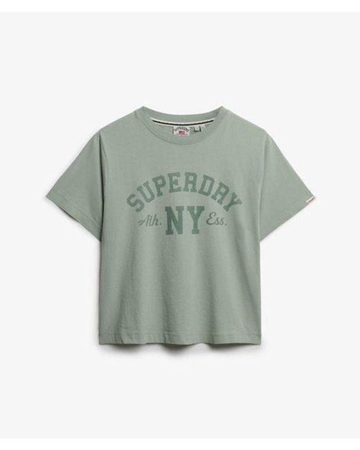 Superdry Green & Co Athletic Essentials Loose T-shirt