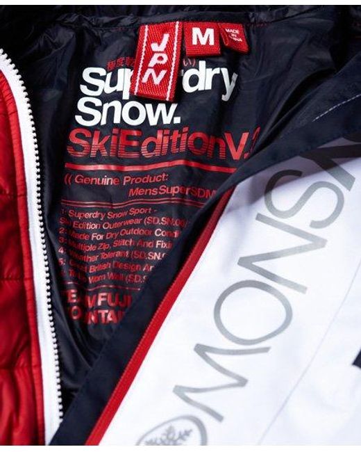Superdry White Super Sd Multi Jacket Optic for men