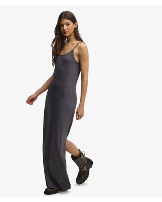 Superdry Blue & Co Maxi Jersey Cami Dress