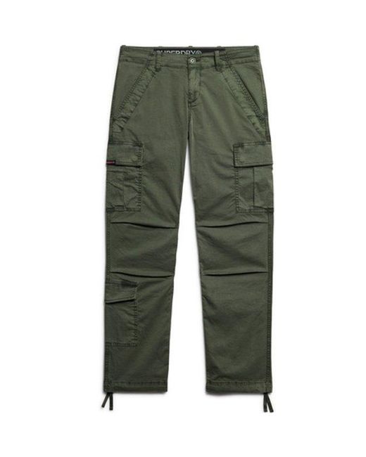Superdry Green & Co Low Rise Straight Cargo Pants