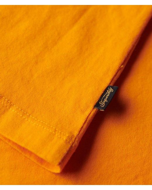 Superdry Orange & Co Essential Logo Retro T-shirt