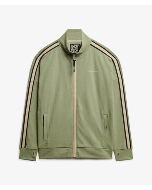 Superdry Green & Co Tech Cult Loose Track Top for men