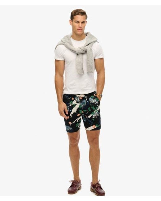 Bermuda Superdry pour homme en coloris Green