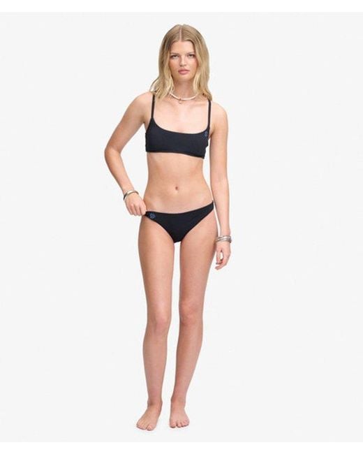Superdry Black & Co Classic Bikini Bottoms