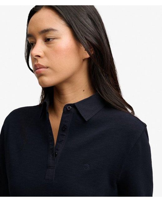 Superdry Black & Co Classic Rugby Top