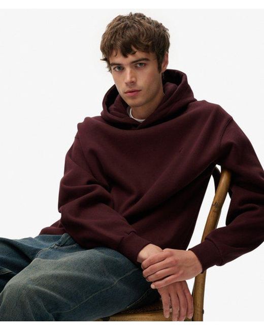 Superdry Brown & Co Oversized Hoodie for men