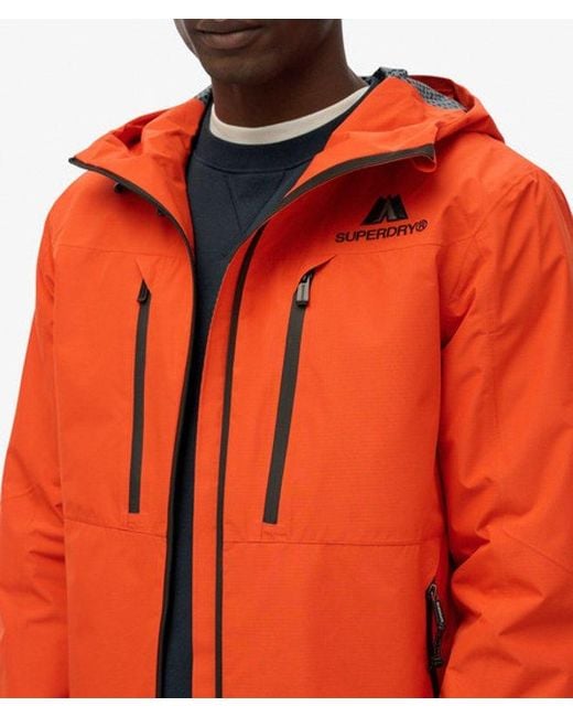 Superdry Orange & Co Waterproof Jacket for men