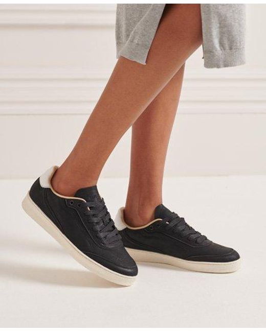 Superdry Black Premium Sleek Trainer