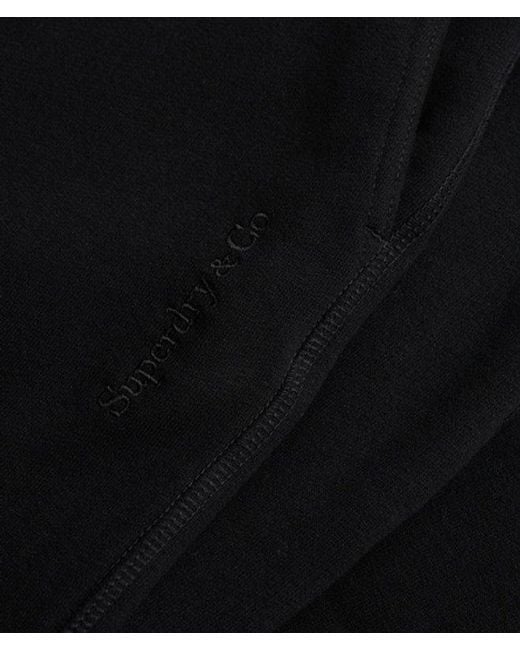 Superdry Essential joggingbroek Slanke Pasvorm in het White voor heren