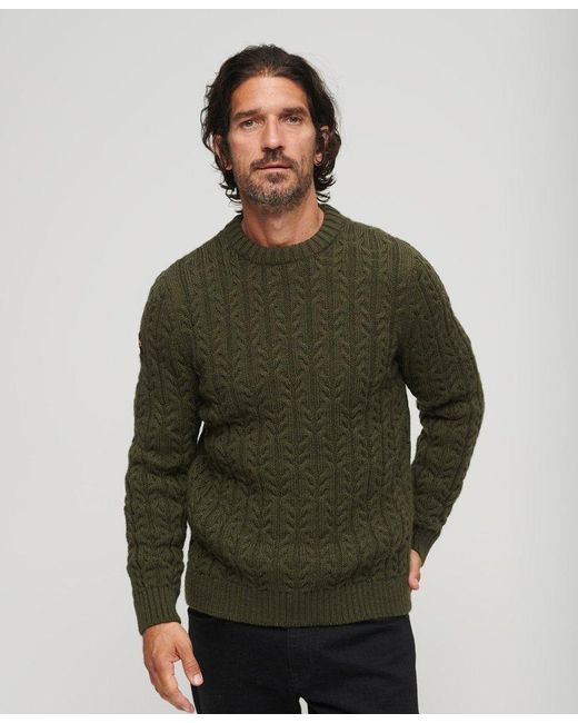 Superdry trui groen sale