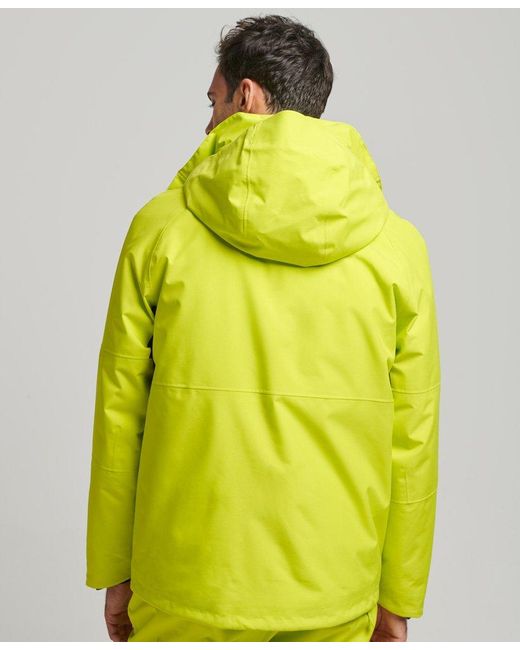 Superdry Sport Snow Ultra Jacket Yellow / Sulphur Spring for Men | Lyst
