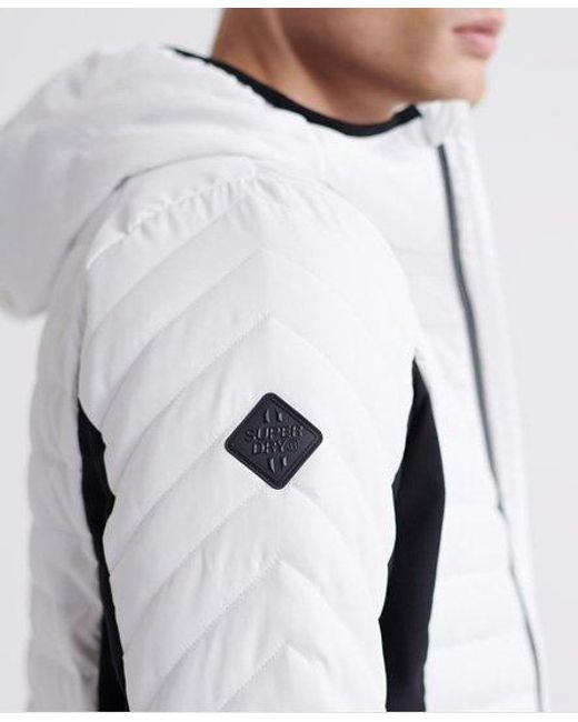 Superdry Gray Convection Jacket Optic for men
