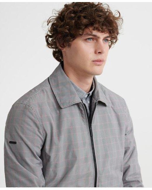 mens grey harrington jacket