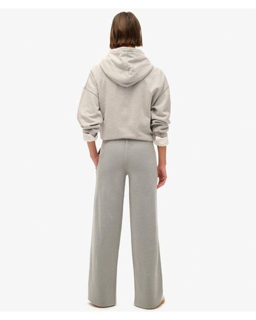 Superdry Natural & Co Athletic Essentials Applique Oversized Hoodie