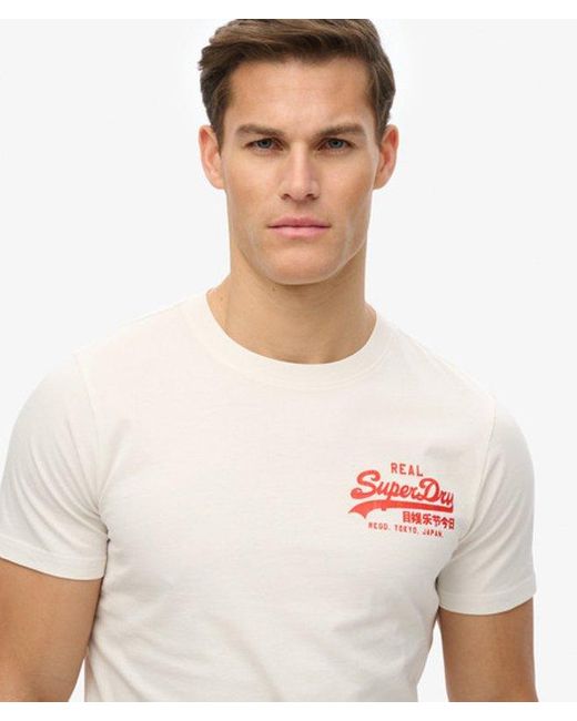 Superdry White & Co Vintage Logo Tokyo Relaxed T-shirt for men