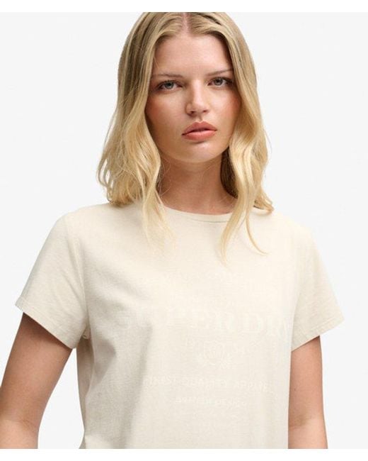 Superdry Natural & Co Luxe Casual Classic T-shirt