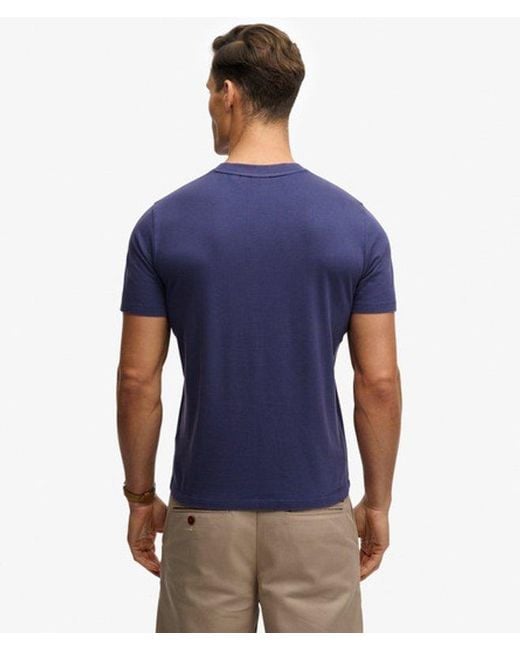 Superdry 1954 Company Relaxed T-shirt in het Blue voor heren