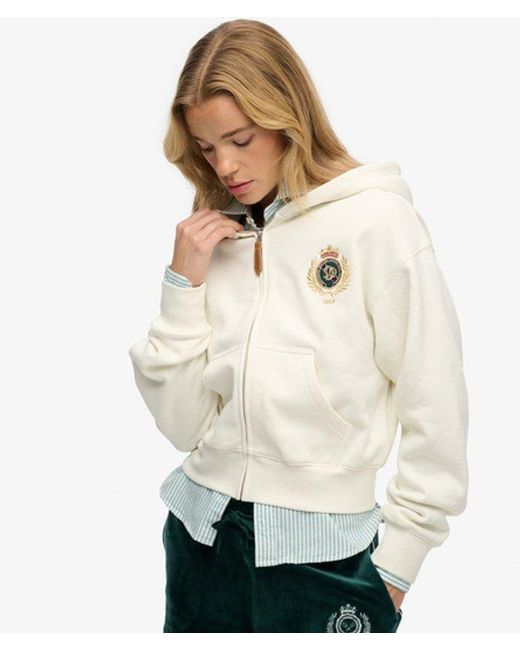 Superdry Natural & Co Country Club Zip Hoodie