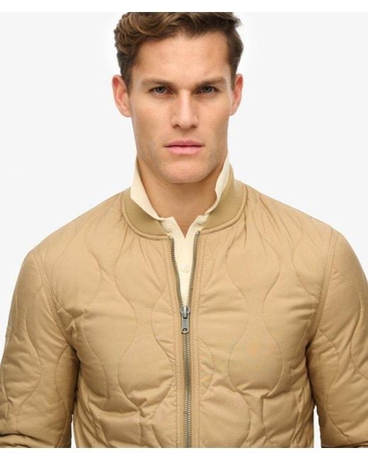 Superdry Natural Surplus Quilted Liner Jacket for men