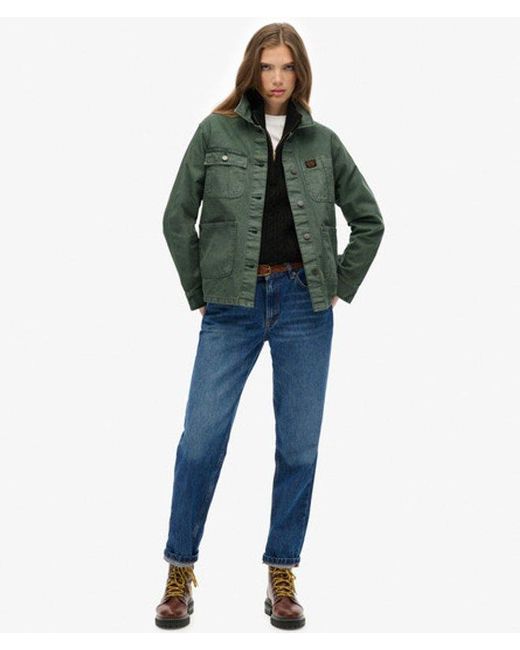 Superdry Green Chore Jacket