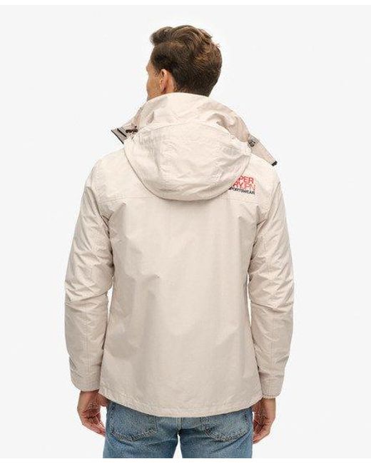 Superdry Natural Hooded Yachter Sd Windbreaker Jacket for men