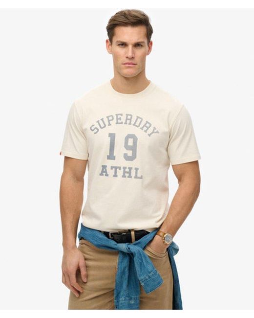 Superdry White & Co Vintage Athletic Essential Graphic T-shirt for men