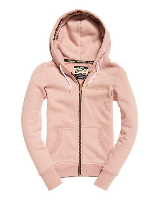 orange label elite zip hoodie