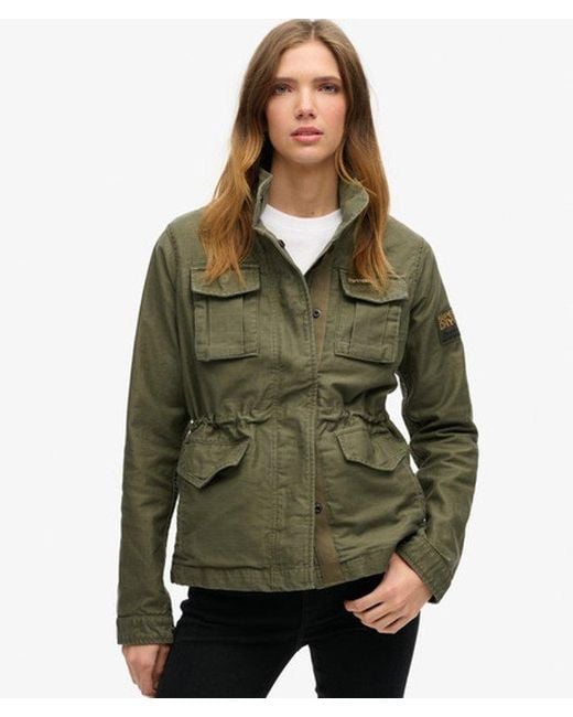 Superdry Green & Co Embellished Classic M65 Jacket