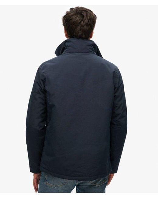 Superdry Ultimate Windbreaker Jas in het Blue voor heren
