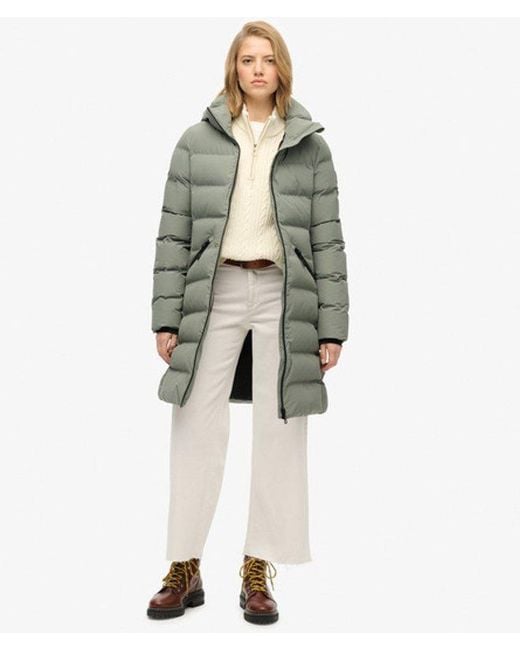 Superdry Gray City Mid Padded Jacket