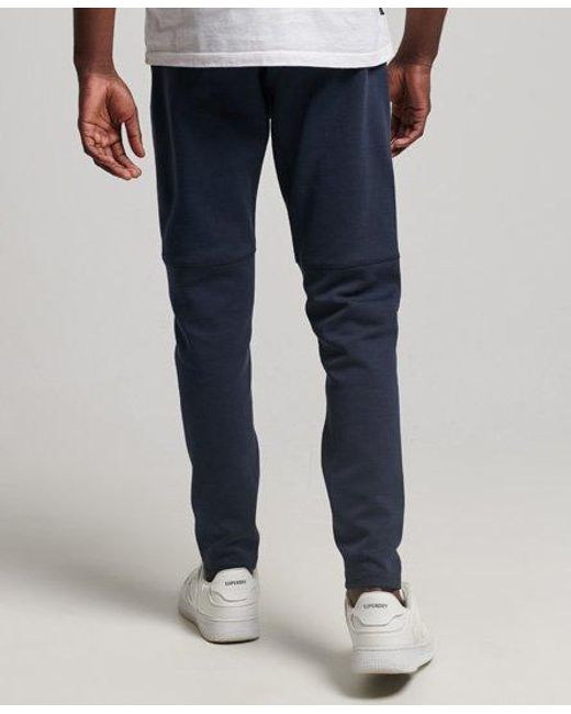 Superdry Blue Tech joggers for men