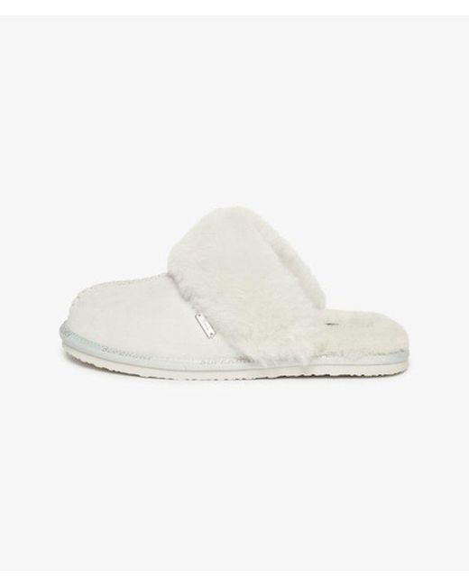 Superdry White & Co Suede Mule Slippers