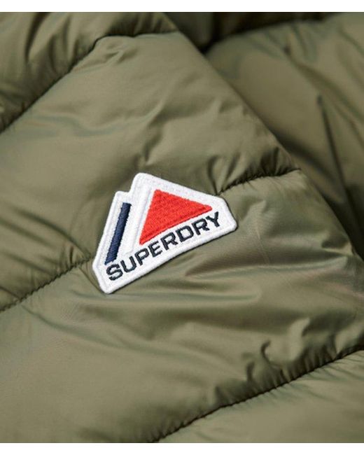 Superdry Green & Co Crop Hooded Fuji Jacket