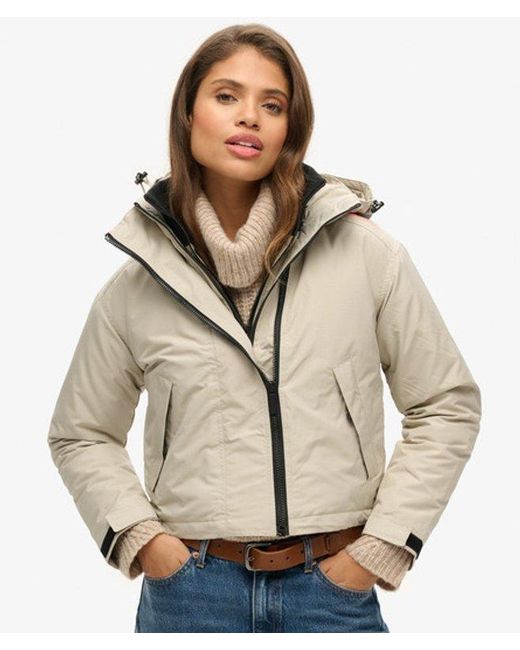 Veste code sd-windcheater Superdry en coloris Gray