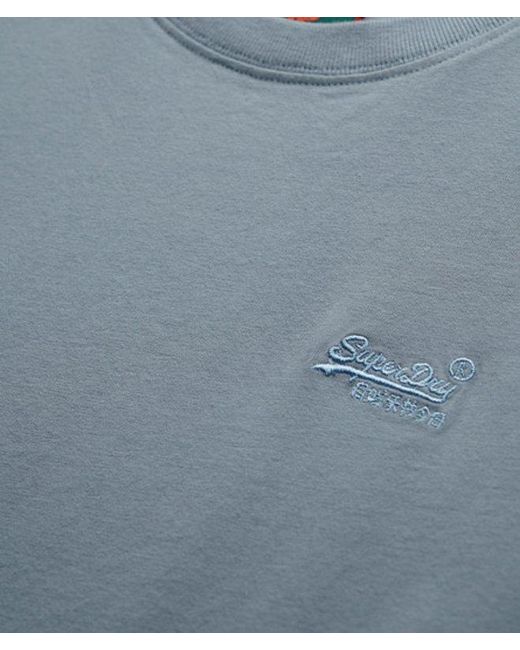 Superdry Blue & Co Essential Logo T-shirt for men