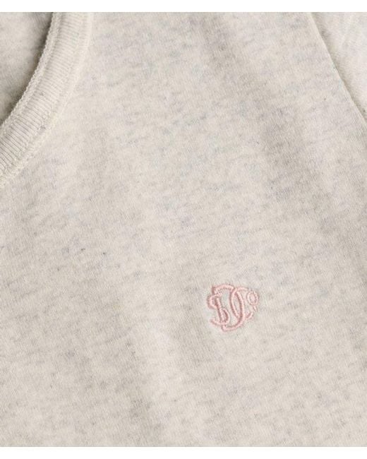 Superdry White & Co Athletic Essentials Button Down T-shirt