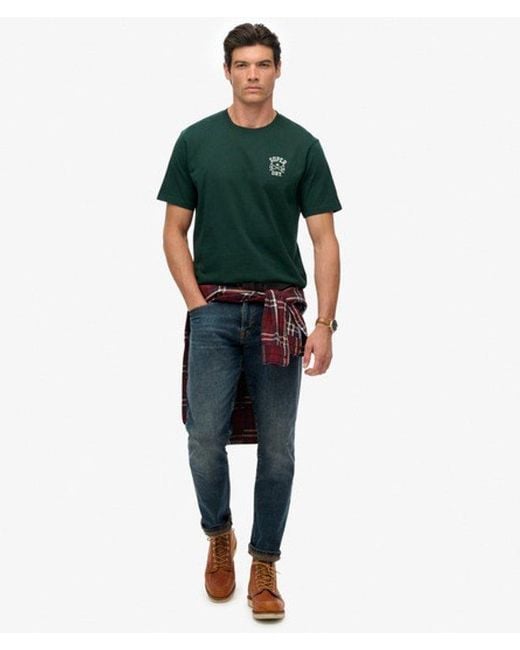 Superdry Green & Co Athletic Club T-shirt for men
