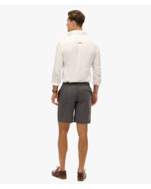 Superdry White & Co Sportswear Logo 19 Inch Recycled Boardshorts for men