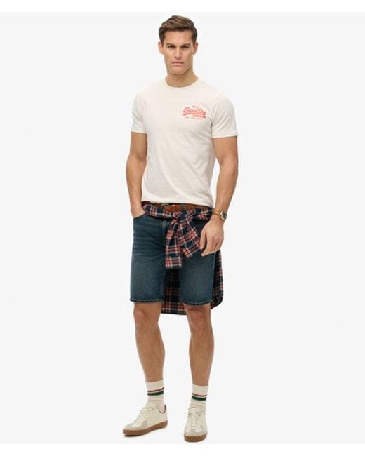 Superdry White & Co Vintage Logo Tokyo Relaxed T-shirt for men