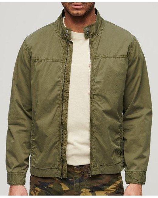 Superdry Green Classic Harrington Jacket for men