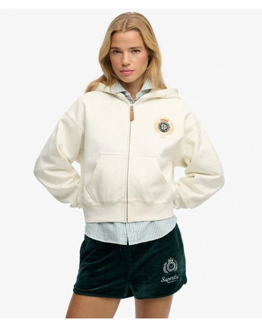 Superdry Natural & Co Country Club Zip Hoodie