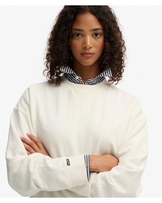 Superdry White & Co Studios Crew Sweatshirt