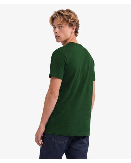 Superdry Green & Co Logo Embroidered T-shirt for men