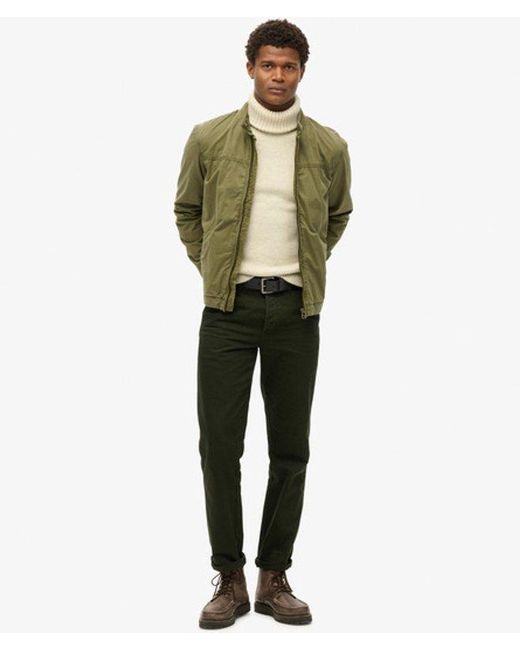 Superdry Green & Co Classic Harrington Jacket for men