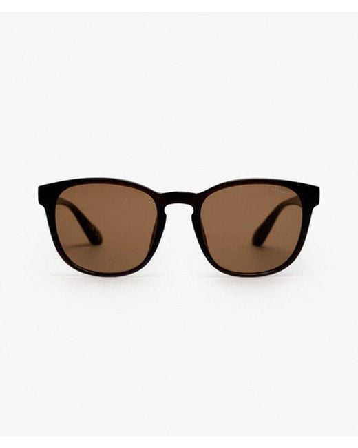 Femme Lunettes De Soleil À Verres Ronds Taille: 1Taille Superdry en coloris Brown