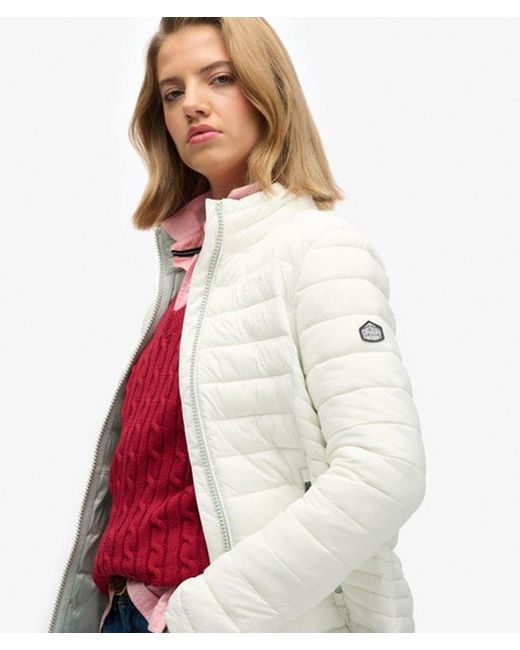 Superdry Red Fuji Lite Padded Jacket