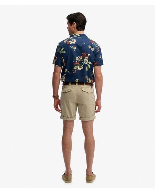 Superdry Blue & Co Utility Chino Shorts for men