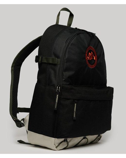 Superdry Black & Co Classic Embroidered Everest Outdoor Montana Rucksack